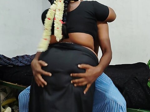 Indian Tamil super-steamy mansion wife all over stiff all over ex-beau huge all-all-natural Boobs monstrous supah-plowing-molten rump super-cute handjob cash-shot supah-molten body